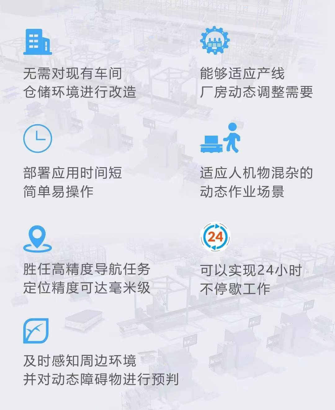 迦智激光SLAM導航AGV的性能特點和優勢